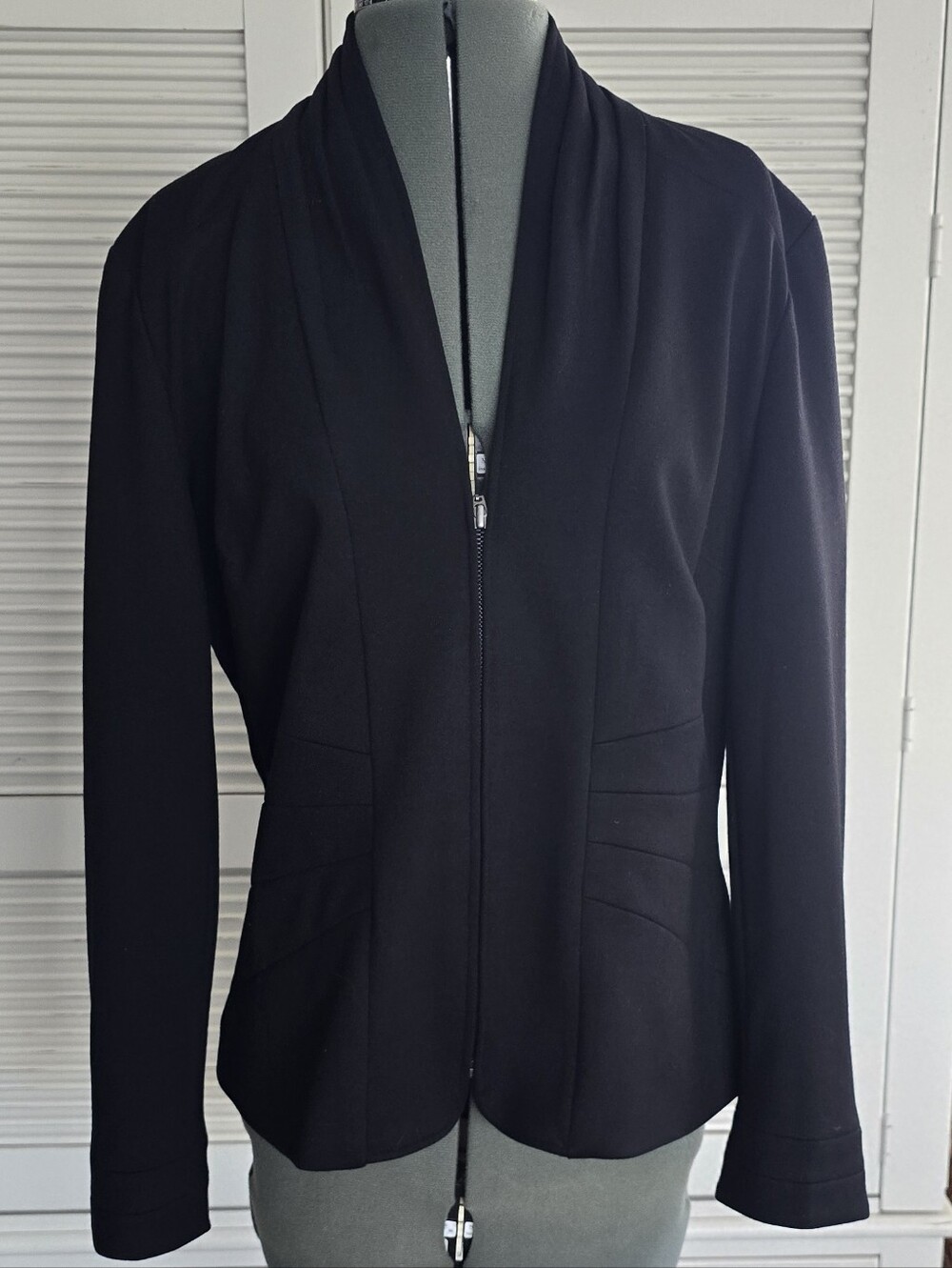 Coldwater Creek | Black Women's Zip-Front Jacket